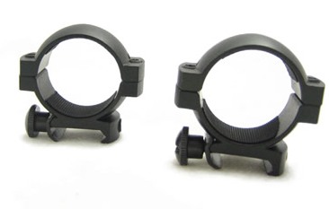 Крепления (кольца) для оптики низкие NcSTAR R02 30 мм WEAVER RING. 